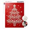 Christmas Pearl Tree Frameless Pearl Painting Kit Elegant Beaded Art Canvas Aesthetic Wall Decor Relaxing Handmade Gifts