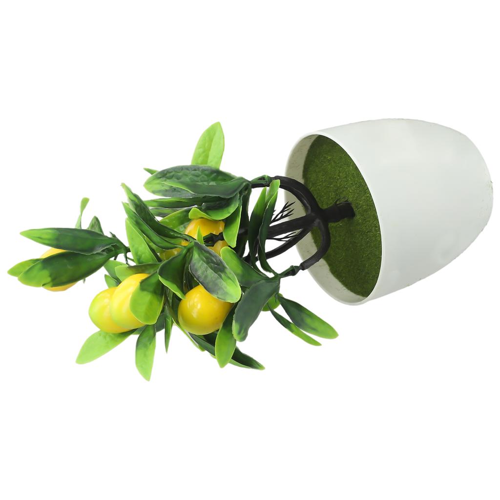 Artificial LemonTree Artificial Artificial Potted Plants for Home and Office Decor Realistic Look and Easy To Maintain