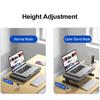 Olmaster Foldable Laptop Stand Computer Riser, Computer Raising Stand Monitor Base for Desk,