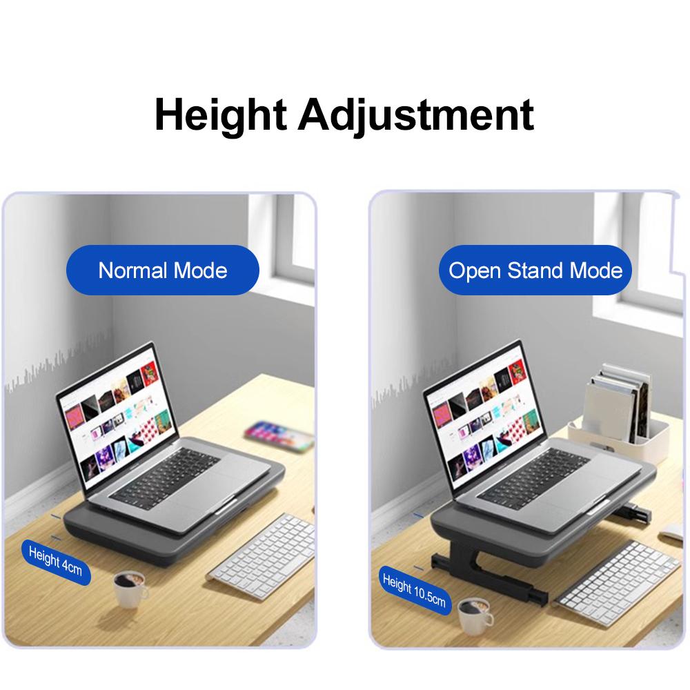 Olmaster Foldable Laptop Stand Computer Riser, Computer Raising Stand Monitor Base for Desk,