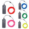 LED Glow Cable Luminous Car Decoration 300cm Halloween Neon EL Wire DIY Clothing for Christmas