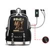 Riman Peripheral, Large Capacity Student School Bag, Commander Allen Usb Computer Backpack