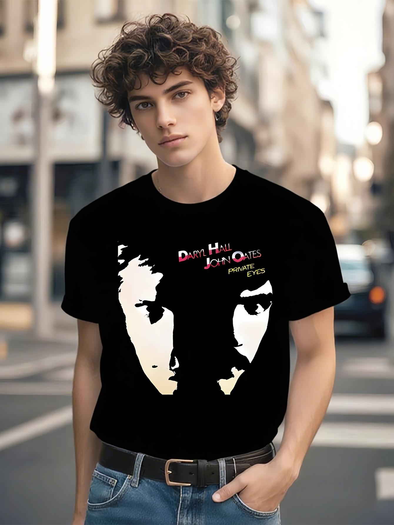 Hall and Oates Private Eyes Graphic Tshirt Graphic Tee - ... S