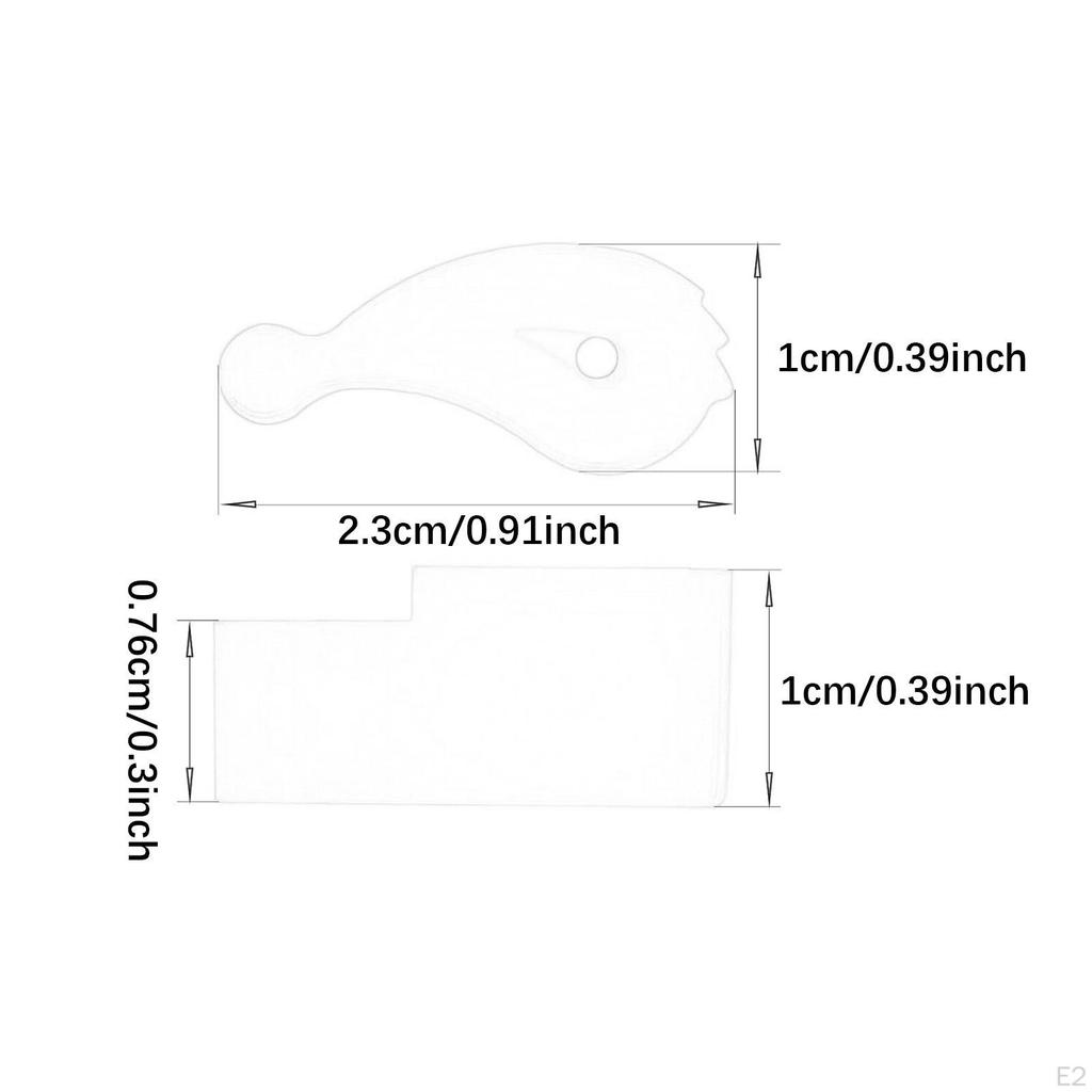 8Pcs Washer Agitator Dogs 80040 Repairment Easy To Install Replace Repair Kit for