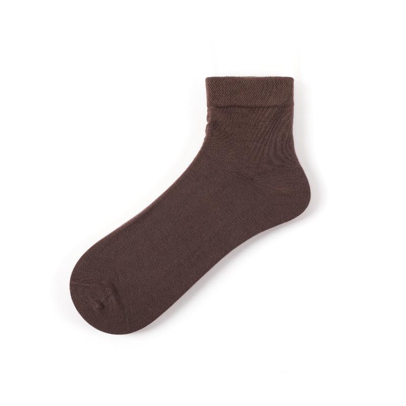 MEIKAN Women s Hemp Cotton Mid-Calf Socks - Breathable, Sweat-Absorbing, Solid Colors for Spring/Summer 39-42