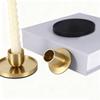 Contemporary Candlestick Holders Stands Set Of 3 Metal Decorative For Dining Table