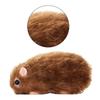 Silicone Hamster Model Toy Collectable Figurine Realistic Animal Doll Office Display Model Toy Hamster Reborns Kids Gift