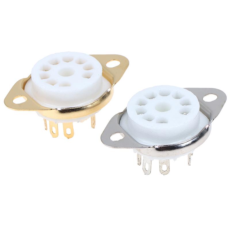 9-Pin Keramikröhrenfassungen Röhrenbasis Für 6Dj8 12Ax7 Ecc83 B339 Cv492