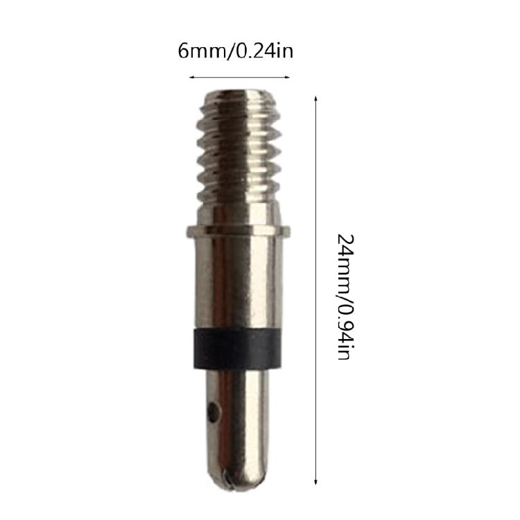 6/12Pcs Germany Type Bikes Valves Stem Cores with Caps Cycling Part Reliable