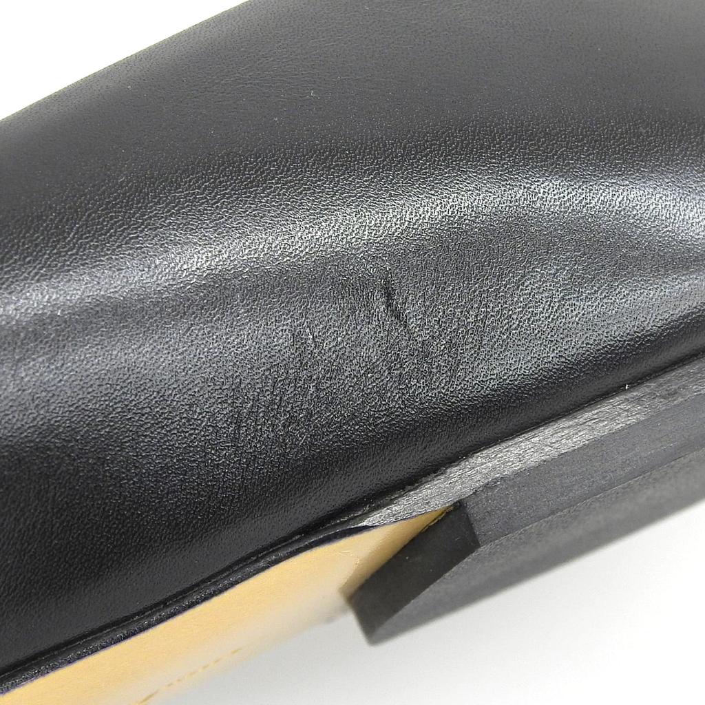 Utmärkta Salvatore Ferragamo pumps VARINA Vara-band svart läder Dam 5 Begagnade