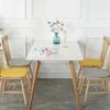 Non-Slip Breathable Dining Cushion Machine Washable Living Room Kitchen Chair Seat Mat Super Soft Hip Protective Cotton Linen Seat Cushion Household