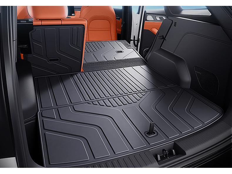 L6 Trunk Mat TPE25: Integrated Tail Box Mat for Car Interior Decoration and Modification.