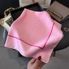 Luxury Brand  Dot Print Square Silk Scarf for Women Hijab Hair Bands 70cm Neckerchief Female Satin Shawl Ribbon Headband