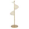 Multifunctional Clothing Store Floor Display Shelf Large Capacity Spiral Iron Scarf Rack Clothing Bag Display Stand