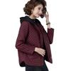 Autumn Winter Mom's Jacket Women Lightweight Cotton Coat Korean Middle Age Hooded Cotton Padded Jacket Female Casual Tops