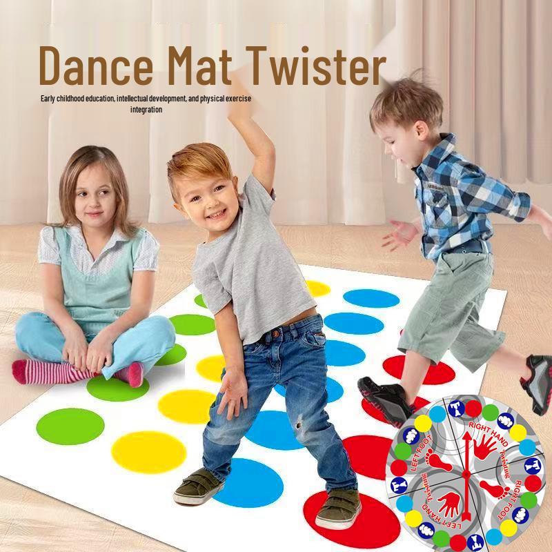 Twist and Shout Family Game: Interactive Balance Toy for Kids and Parents