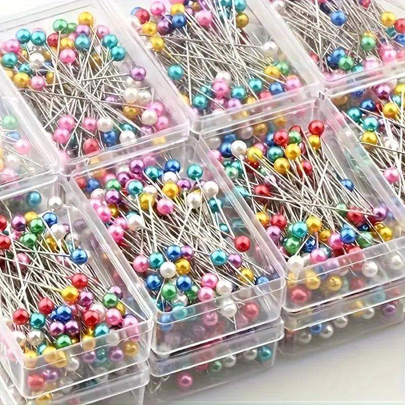 

Pearl needle positioning needle DIY handmade fixed needle colour big head needle clothing accessories sewing tools