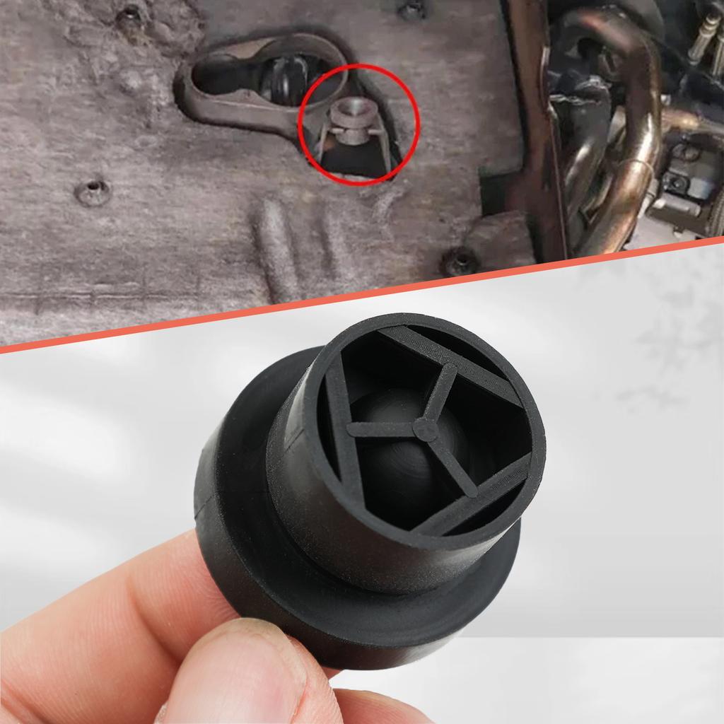 4X Rubber Engine Cover Grommet Buffer Mount Bush Stopper Pad Compatible For Jeep Dodge Chrysler Ram 2014 - 2021 Alfa Romeo Front 68238086AA