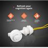 1pcs PP Plastic Side Mount Float Switch Corrosion Resistant 0-110V Liquid Level Sensor Water Level Control Industrial Use