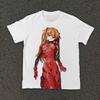 Sommer Neu Eva Unit 01 T-Shirt Neon Genesis Evangelion T-Shirt für Männer Frauen Japanisches Anime Shirt Unisex Hohe Qualität Baumwolle Kurzarm Top