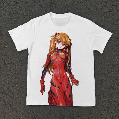 2026 New Eva Unit 01 T-shirt Neon Genesis Evangelion T-shirt for Men Japanese Anime Shirt Unisex Summer Cotton Short Sleeved Top