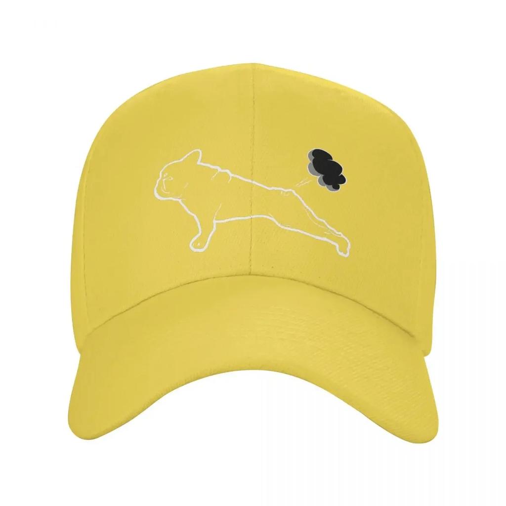 Custom Fashion French Bulldog Yoga Baseball Cap Women Unisex Adjustable Unisex Dad Hat Hip Hop Sun Hat