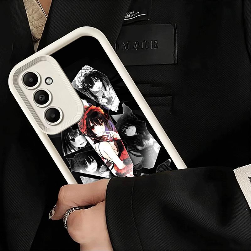 Phone Case for Samsung Galaxy A17 A16 A15 A14 A13 Date A Live Tokisaki Kurumi A56 A36 A26 A55 A35 A25 A54 A34 A24 A53 A33 A23 A0