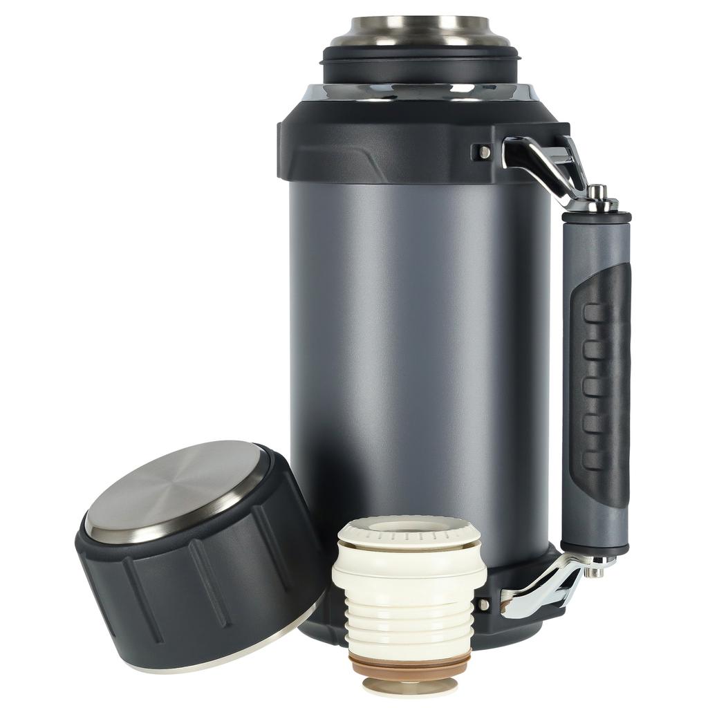 Insulated Travel Mug For Coffee & Tea 2 Liters Premium