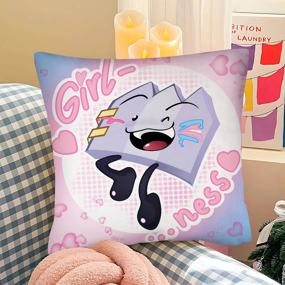 Pc GGaty BBFDI Pillow Case Fashion Square Pillowcase Bedroom Sofa Room Ins Decoration Leisure