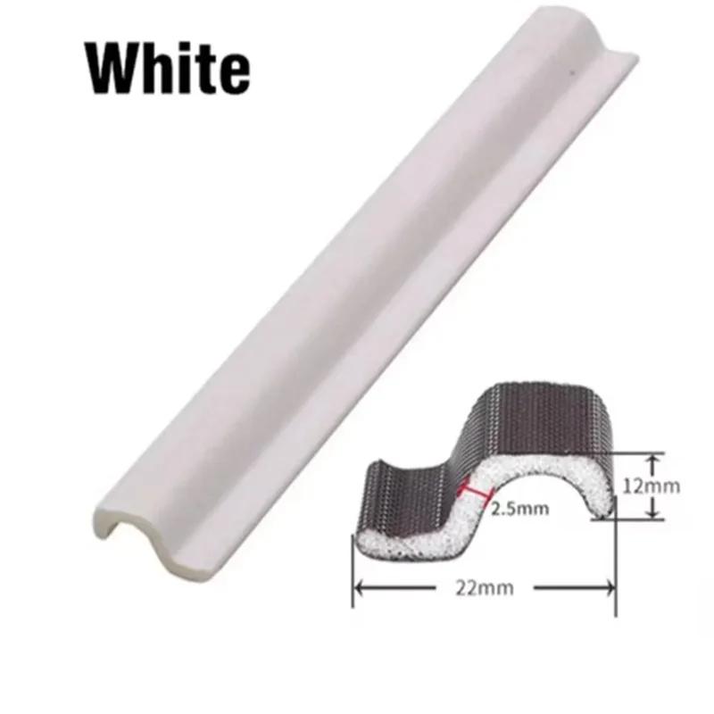 

1pc 1M/39.37in Plastic Steel Casement Windows Sealing Strip Soundproof Foam Seal S Type Weather Stripping draft stopper Door Sea 1m белый