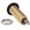Musiclily Pro mm Cylinder Type Mono Jack for Electric Gold 6.35 Guitar/Bass,