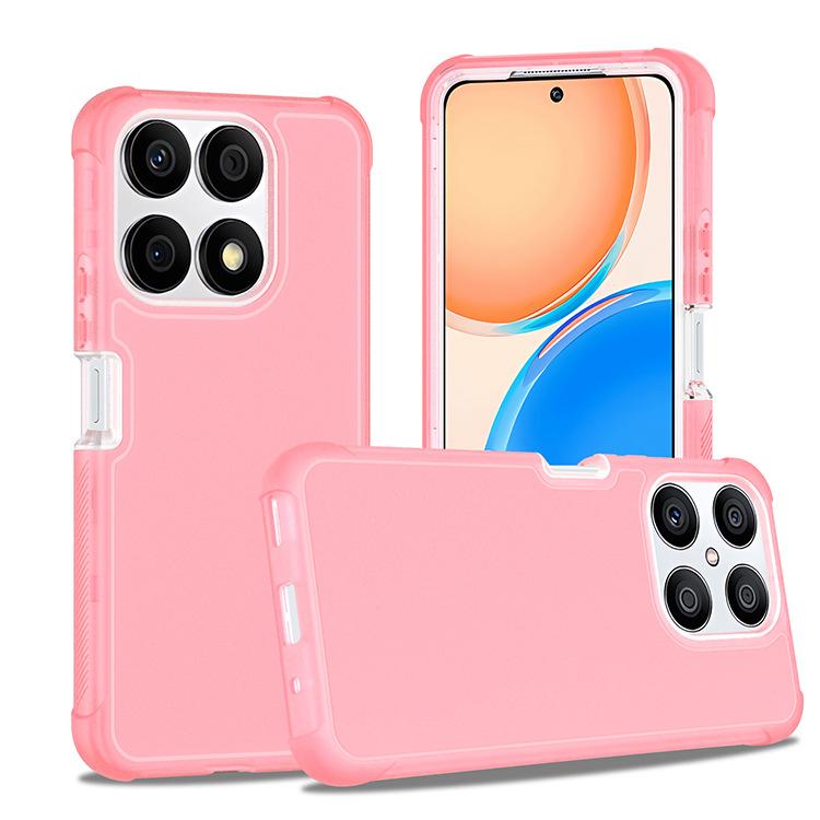 

For Honor X8A Three-in-one Mobile Phone Case Candy Color North and South America Anti-fall New For Honor X8A