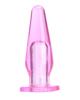 Silicone Vibrating Anal Plug with Bullet Egg - Unisex Adult Toy for Couples