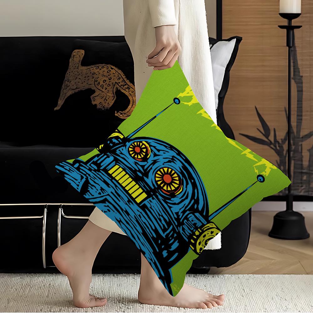 Weezer Music Band Pillow Cushion Cover Pillowcase Living Room Sofa Home Decor Customized