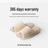 Unisex Anti-slip Latex Linen Slippers