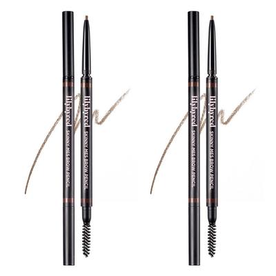 Skinny Scalp Brow Pencil 0.06g, 03 Dark Brown, 2 Pcs.