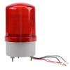 1pc Red LED Emergency Warning Lighting Bulb Rotating Beacon Lamp AC220V