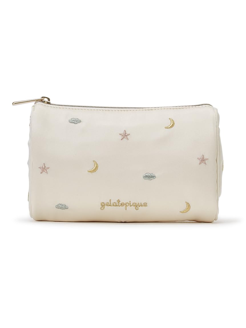 

Gelato Pique Motif Embroidered Tissue Pouch PWGB254638 YEL