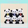 Chaveiro de Pelúcia Panda Sichuan Fofo Adorável Boneca Animal de Pelúcia Para Crianças