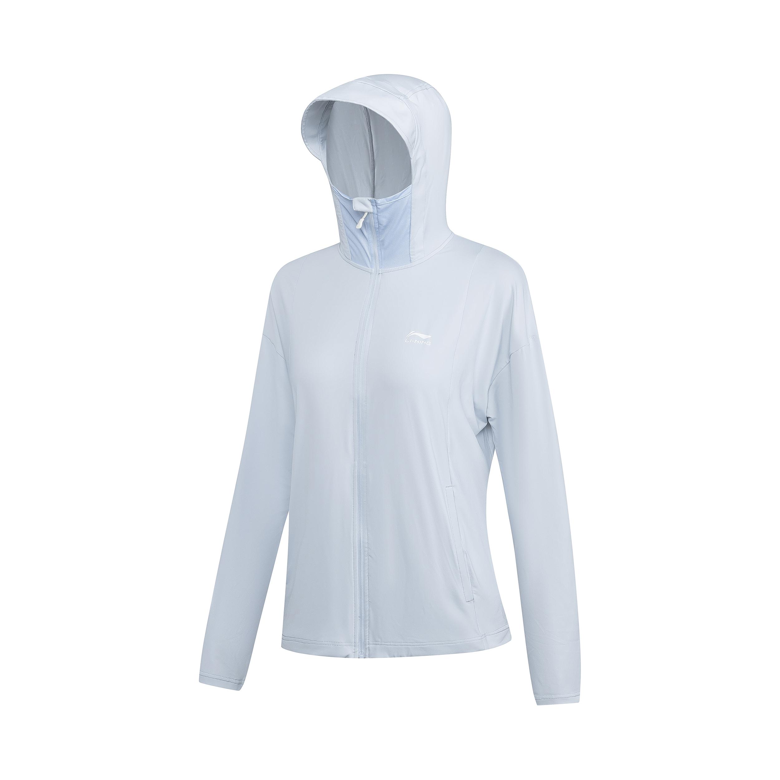 Li-Ning Summer Lightweight Long Sleeve Sun Protection Jacket Women outerwear LXYV688-2 L