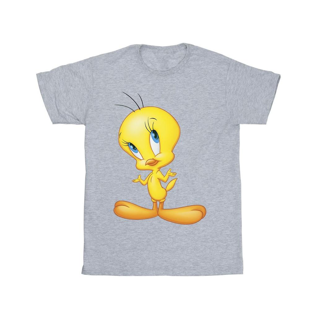 Looney Tunes Girls Tweety Stående T-skjorte i bomull