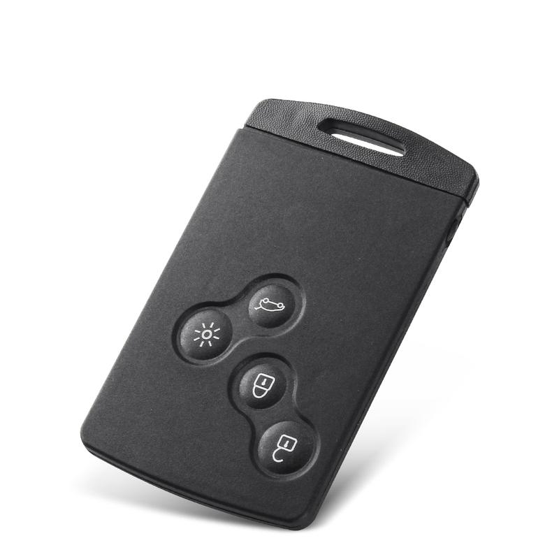 KEYYOU 1 STÜCK Originalschlüssel für Renault Megane Laguna Koleos Fluence Scenic Clio Captur Autoschlüssel Schale Gehäuse Smart Auto Schlüsselgehäuse