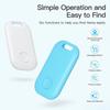 Anti Lose Reminder Bluetooth-Compatible Kid Dog Pets Key Finder Battery Operated Wireless Child Bag Wallet Finder APP for AirTag