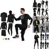 Premium 5pcs Men's Gym Jogging Set With Breathable Quick-dry Fabric And Hoodie