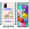 Cartoon Corgi Cute Dog Phone Case For Samsung Galaxy A52 A32 A22 A12 A51 A31 A50S A30S A20S A10S Note 20 Ultra 10 Plus S10 A72 A