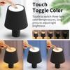 LED Desk Lamp Rechargeable 3 Color Dimming Modern Touch Switch Table Light For Bar Club Restaurant Bedroom Decor Lighting