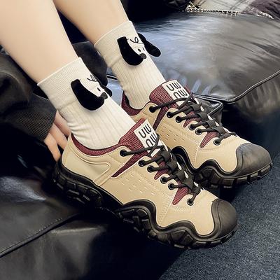 Fashion 2024 Women's Hiking Shoes Waterproof Closed Toe Non-slip Wear-resistant Outsole Comfortable Sports Outdoor Couple Shoes