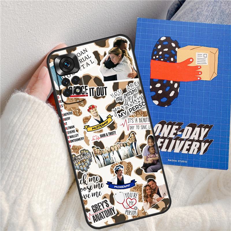 

Greys Anatomy Funda For Xiaomi Redmi Note 13 Pro 14 9 10 11 12 9S 10S 11S 12S Redmi 13C 10C 12C 14C Case Redmi Note 12S