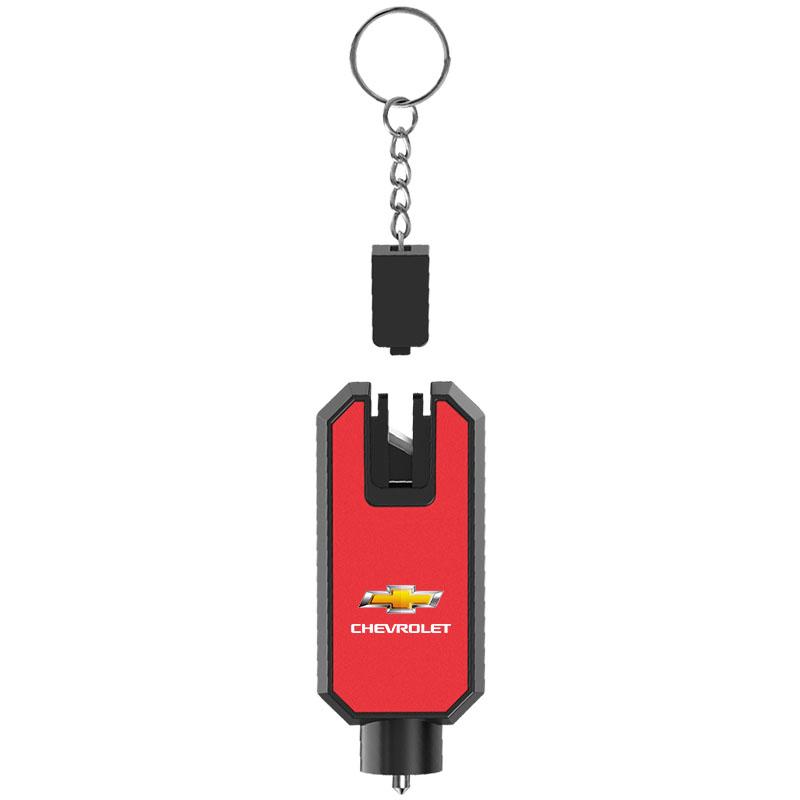 Martillo de Seguridad Multifuncional para Coche Rompeventanas de Emergencia Suministros de Seguridad para Chevrolet Cruze Captiva Equinox Malibu Sail Spark