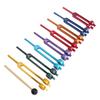 Tuning Fork Set Multicolored Tuning Forks Aluminum Alloy Sensory Tuner Tool with Hammer Activate